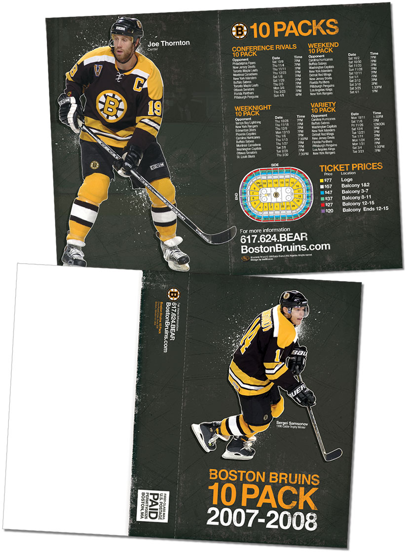 Boston Bruins, Sergei Samsonov, Brad Boyes, Joe Thornton