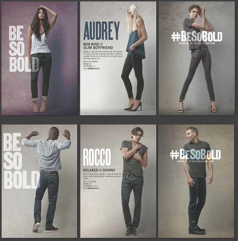 True Religion, Fit Guide, Core Denim